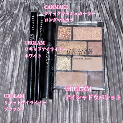 アイシャドウパレット/U R GLAM/アイシャドウパレットを使ったクチコミ(3枚目)