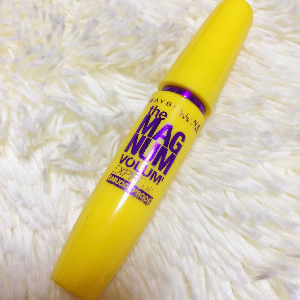 ボリューム エクスプレス マグナム ウォータープルーフ N/MAYBELLINE NEW YORK/マスカラを使ったクチコミ(1枚目)