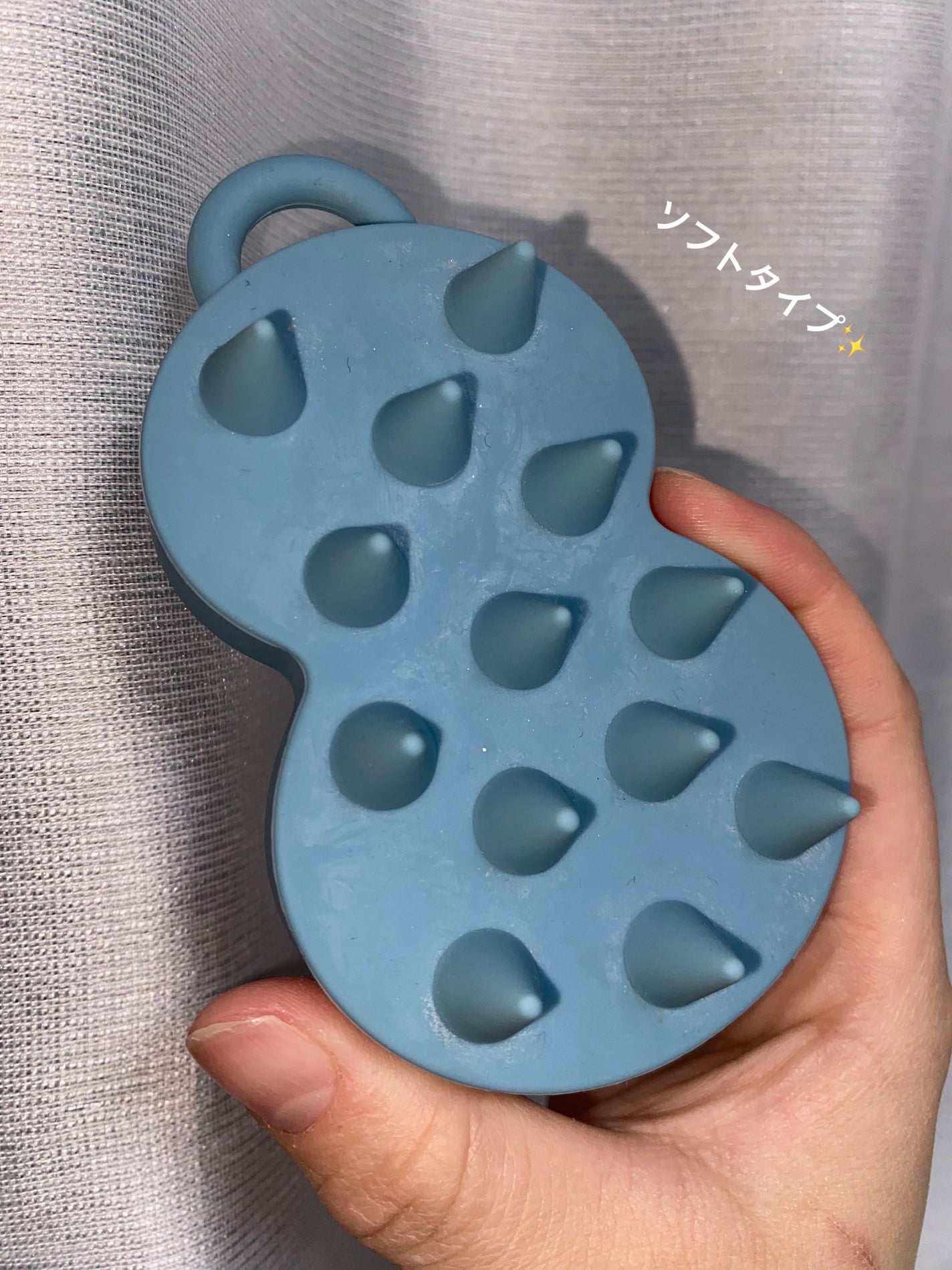 スパ やみつき 頭皮マッサージブラシ ソフト/エイトザタラソ/スカルプブラシを使ったクチコミ(1枚目)