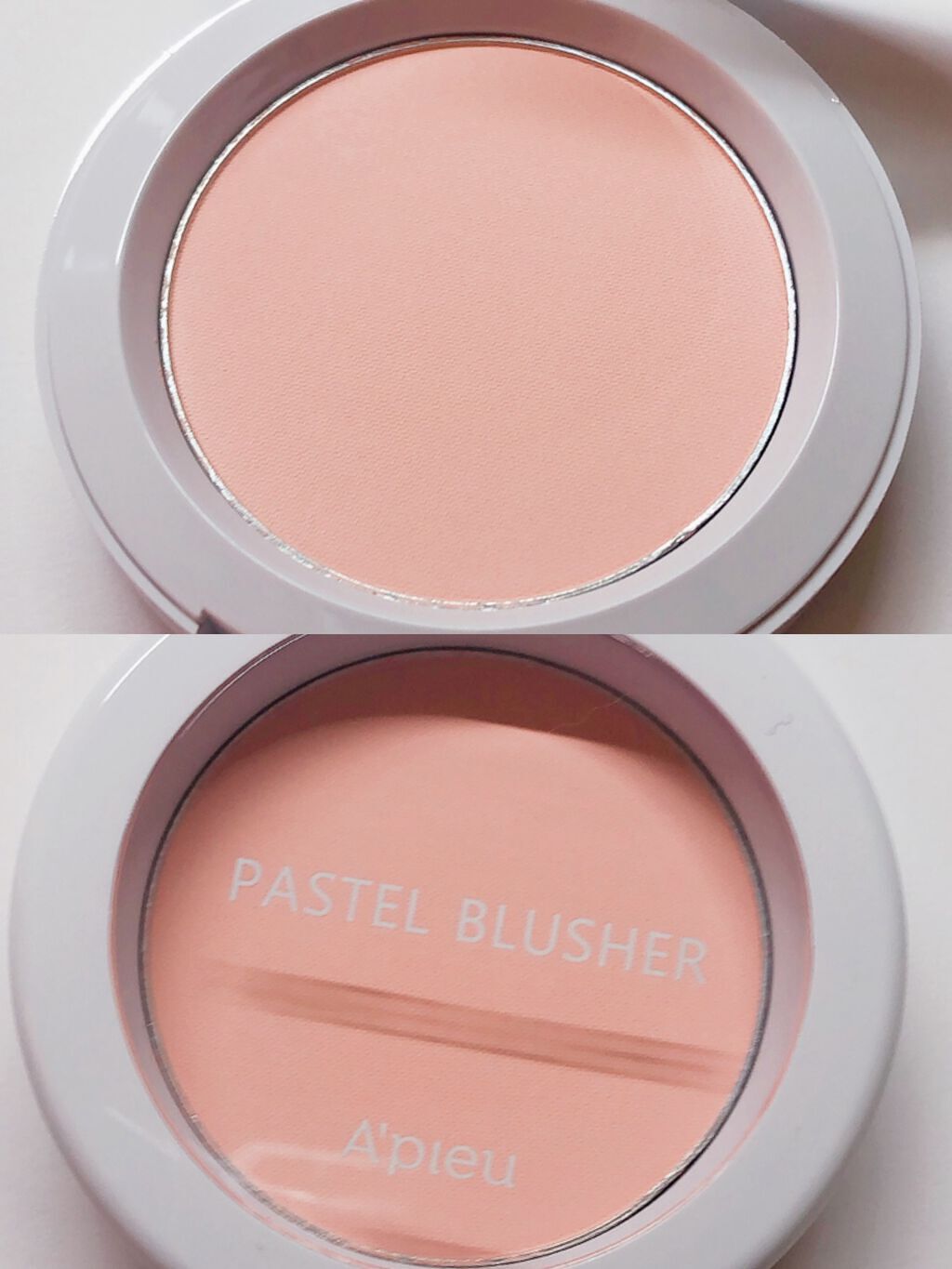 アピュー パステルブラッシャー/A’pieu/パウダーチークを使ったクチコミ(2枚目)