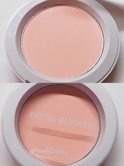 アピュー パステルブラッシャー/A’pieu/パウダーチークを使ったクチコミ(2枚目)