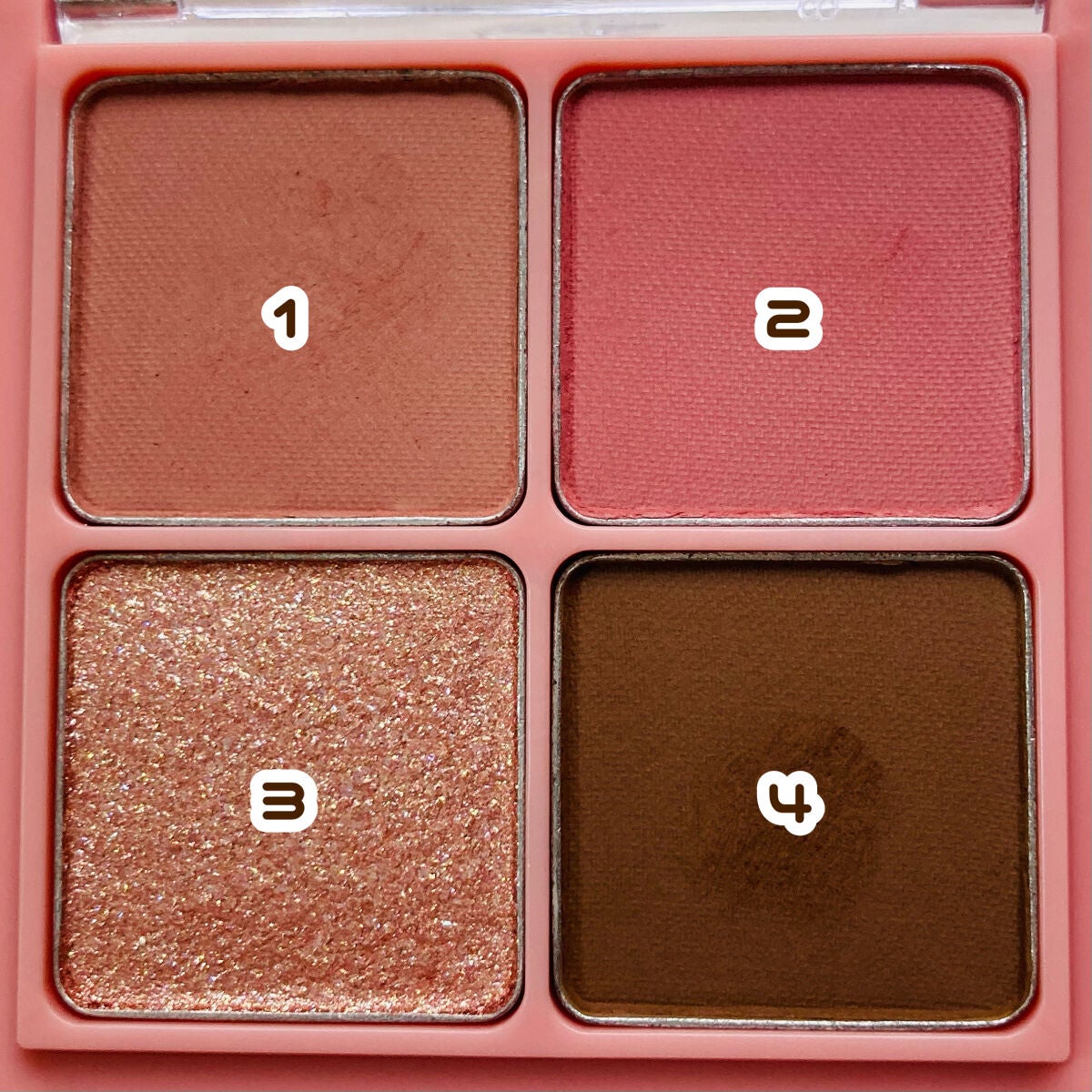 ベターザンアイズ/rom&nd/アイシャドウパレットを使ったクチコミ(2枚目)