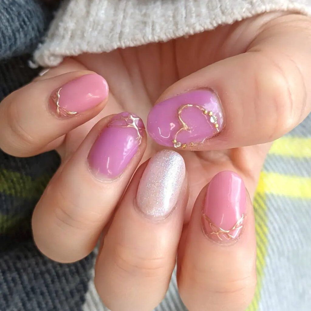 ジェルネイル（ライト対応）/セリア/ジェルネイルを使ったクチコミ（1枚目）