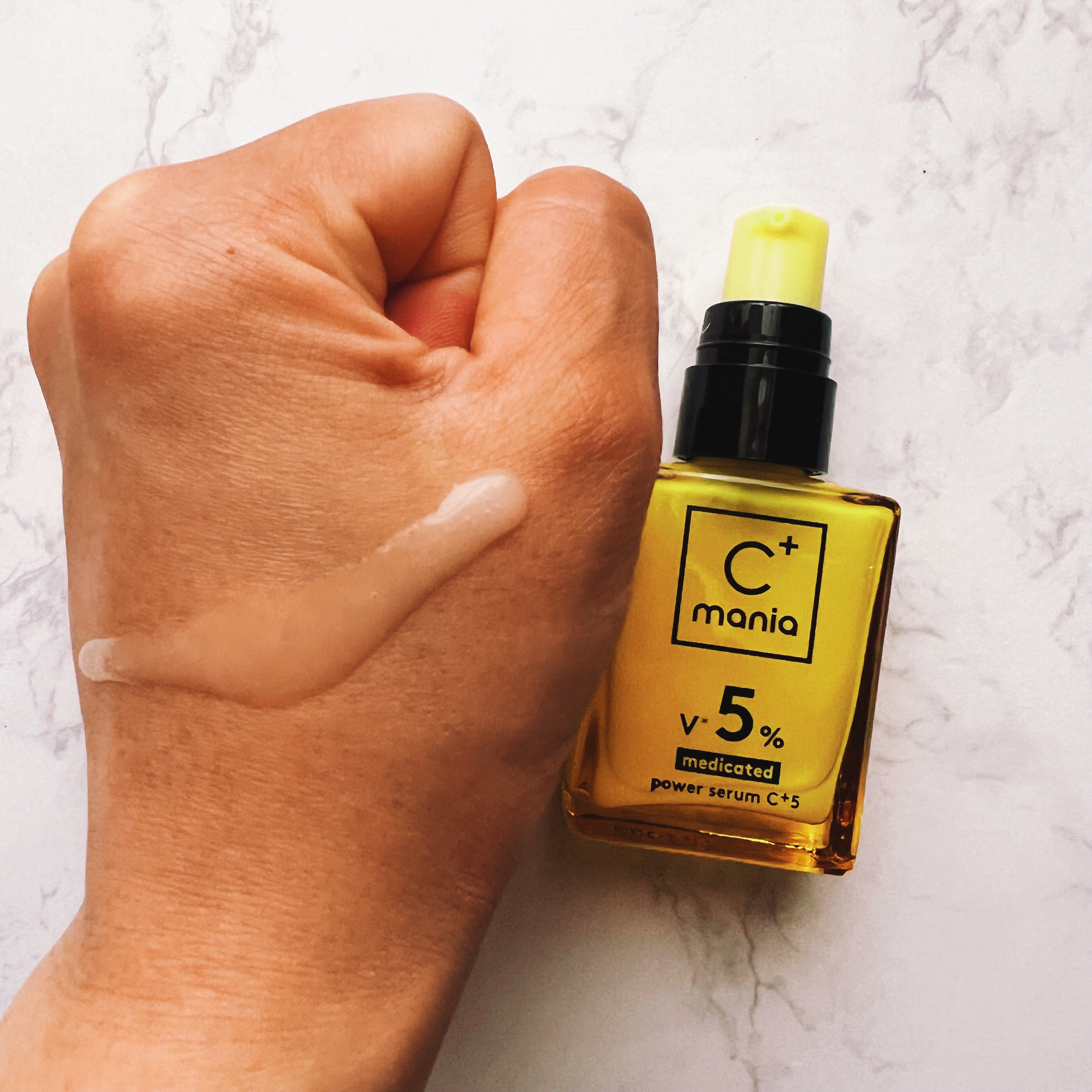 薬用パワーセラムC＋5/C+mania/美容液を使ったクチコミ（3枚目）