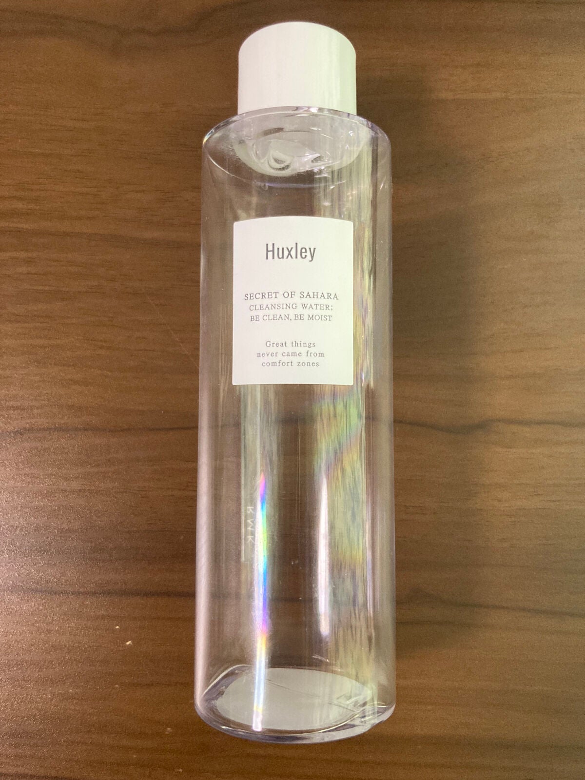 クレンジングウォーター; ビークリーン、ビーモイスト/Huxley/クレンジングウォーターを使ったクチコミ(1枚目)