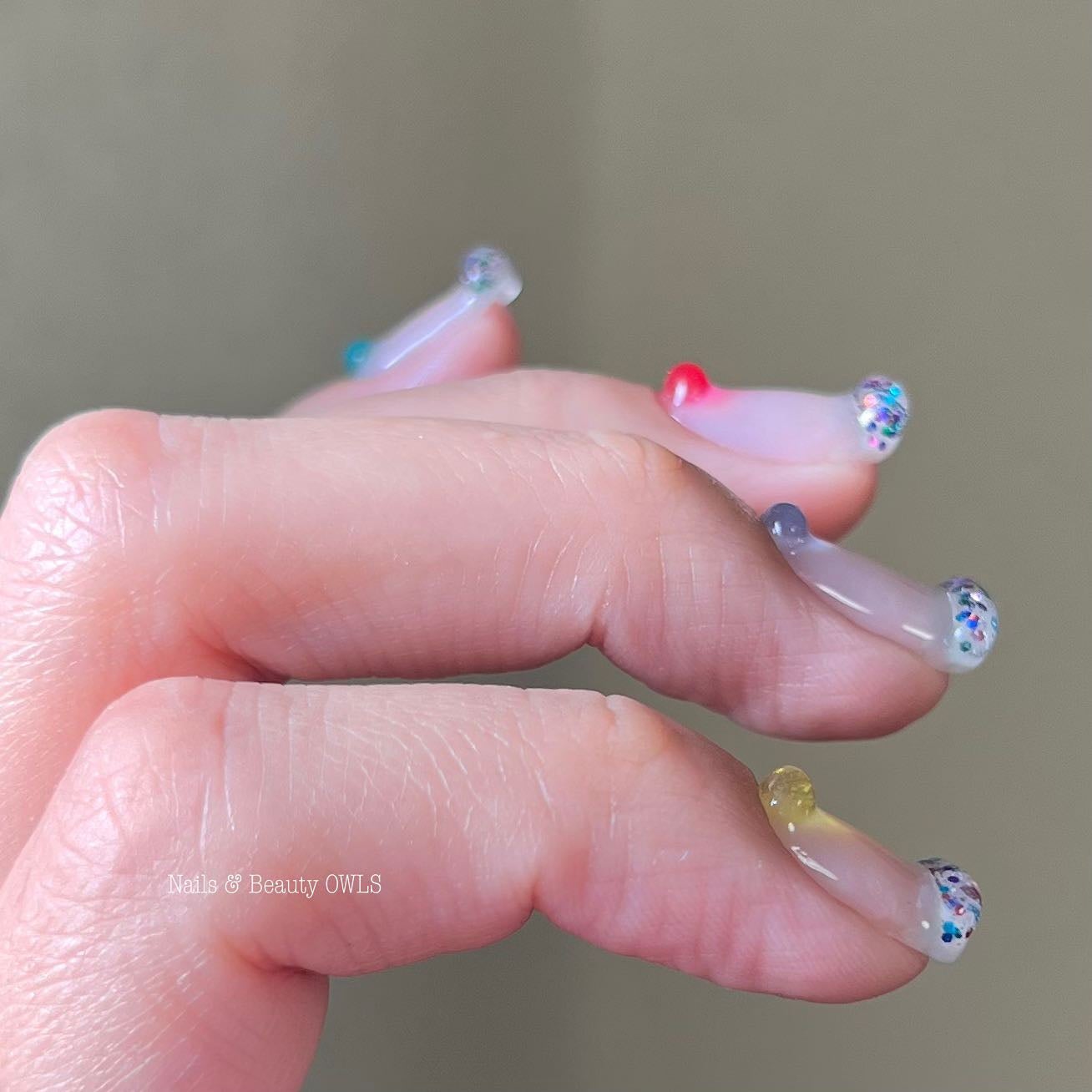 ぴよこれいと  あうるす on LIPS 「先日リールにもあげたドロップル( @111nail_omote..」(2枚目)