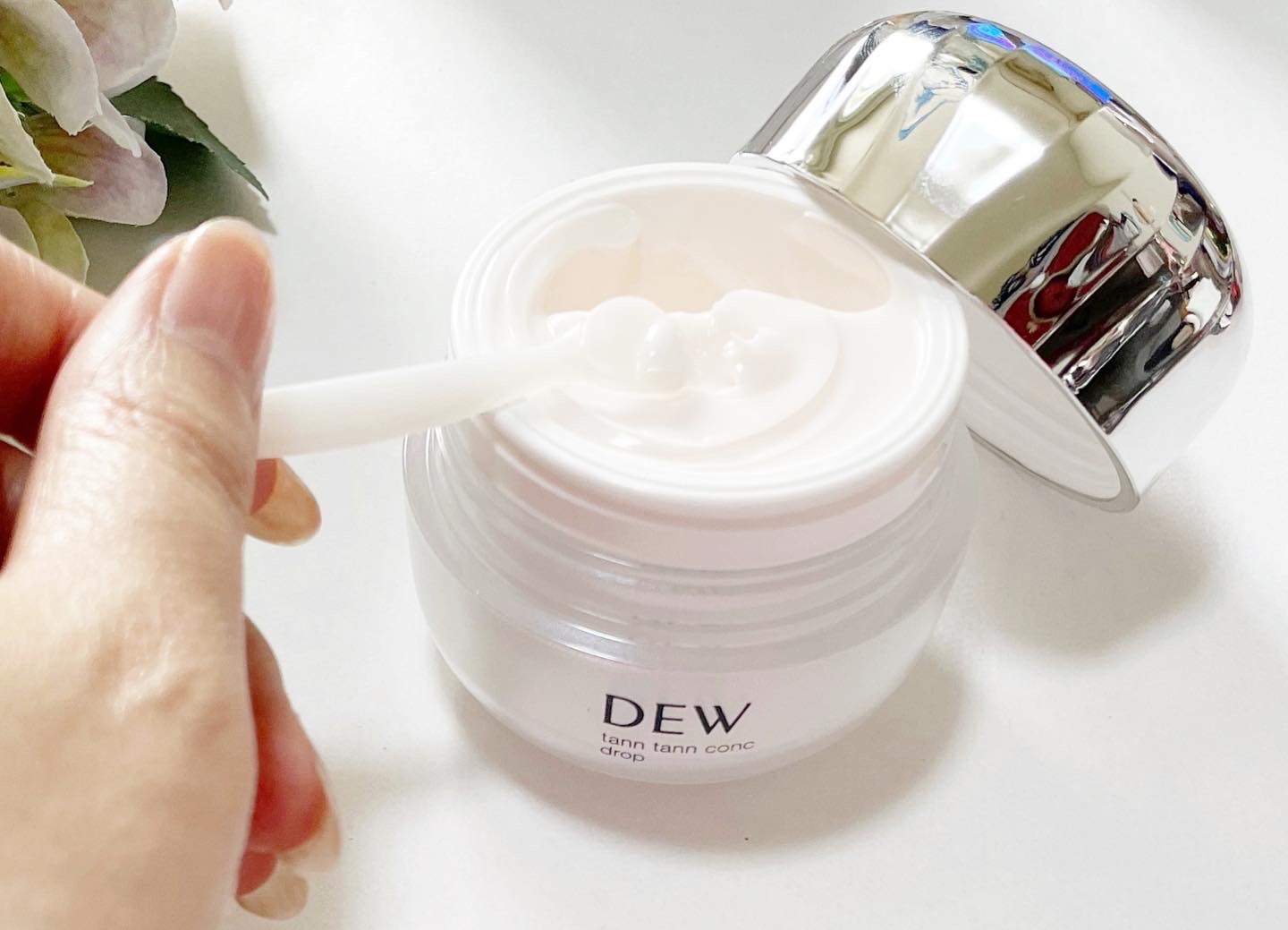 タンタンコンクドロップ/DEW/フェイスクリームを使ったクチコミ（3枚目）