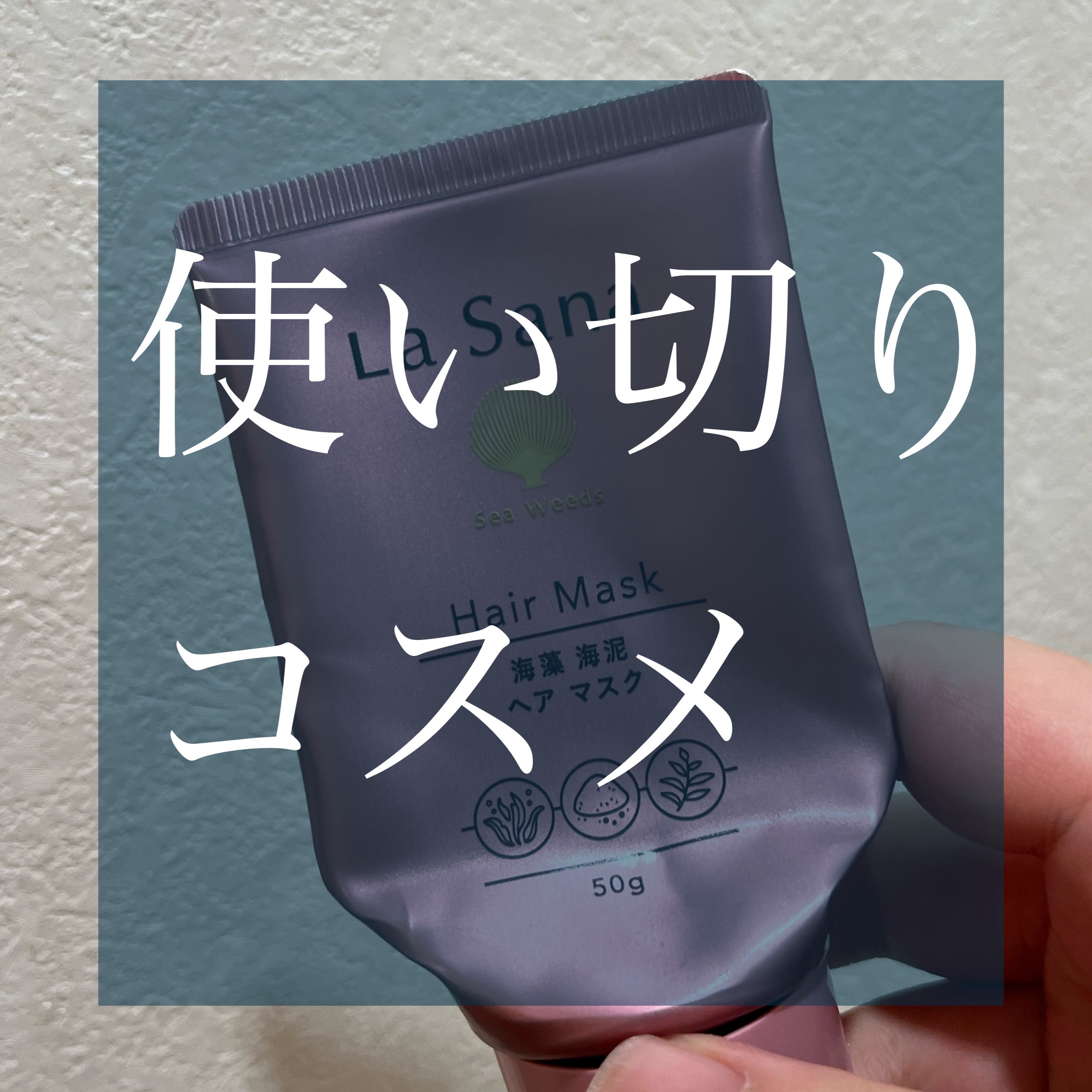 海藻 海泥 ヘア マスク/ラサーナ/ヘアマスク・ヘアパックを使ったクチコミ（1枚目）