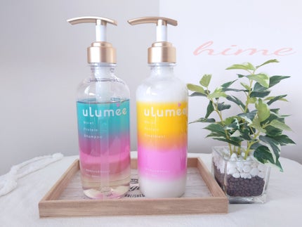 モイストプロテインシャンプー/トリートメント/ulumee/市販シャンプーを使ったクチコミ(1枚目)