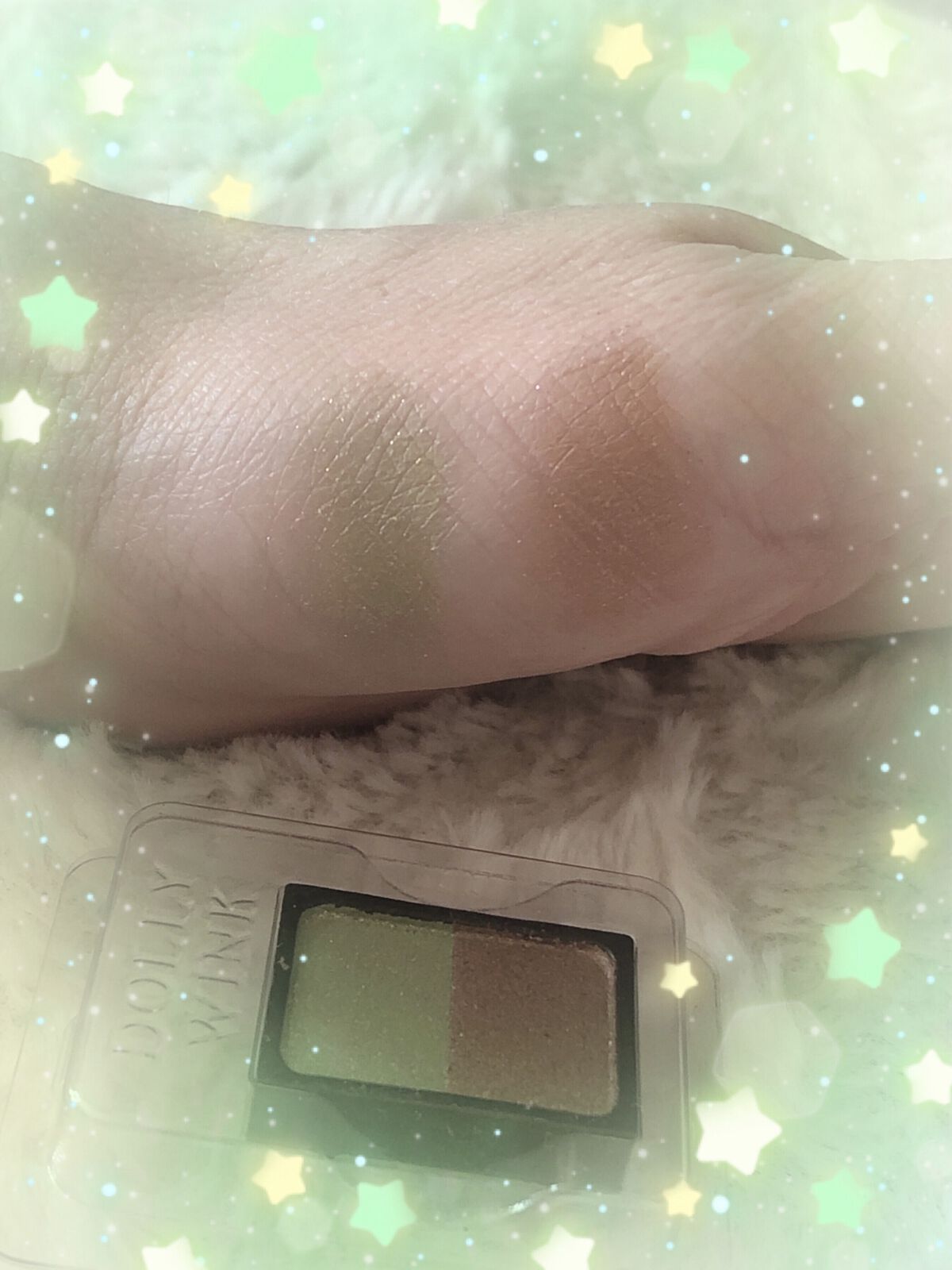 カスタムシャドウW/ドーリーウインク/アイシャドウパレットを使ったクチコミ（3枚目）