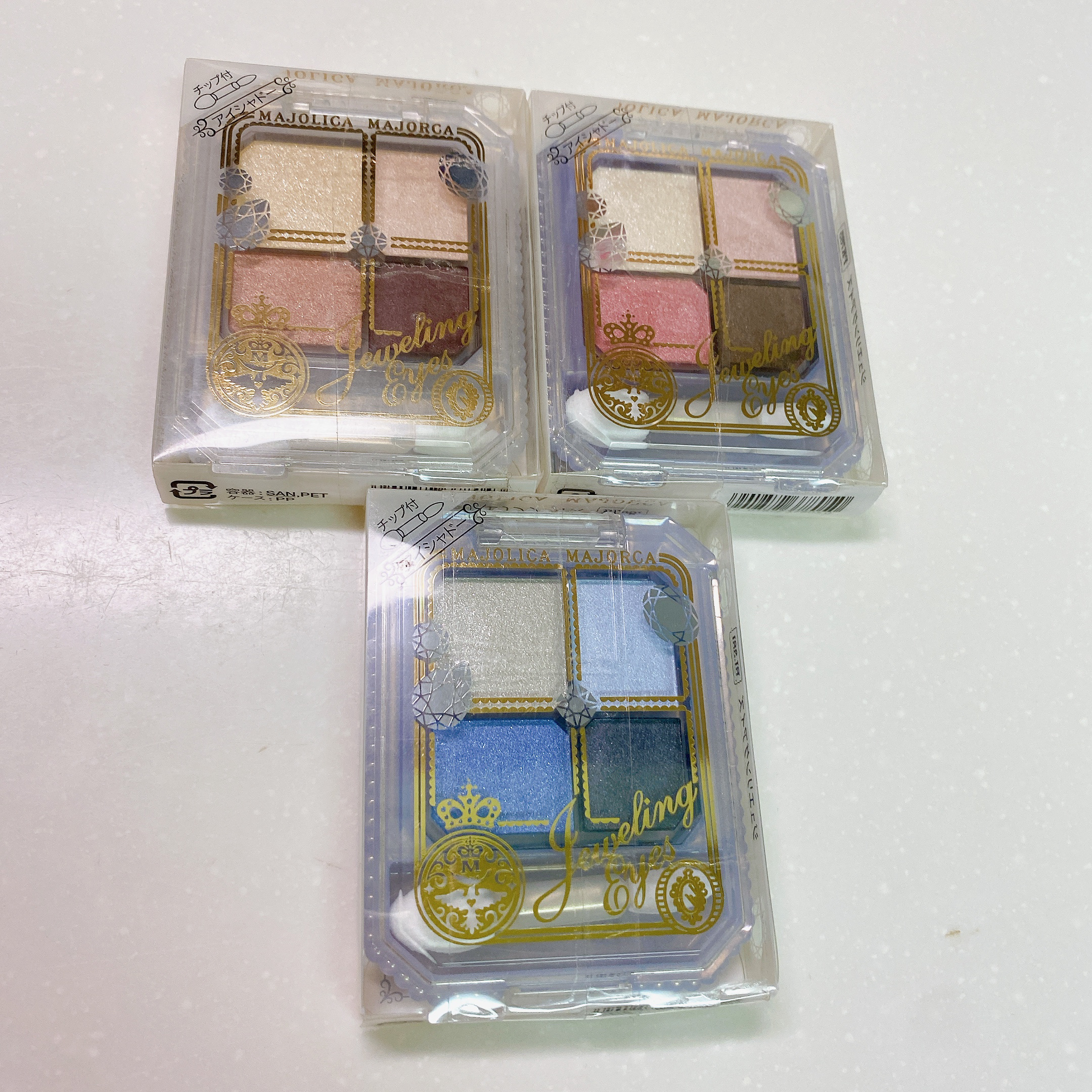 ジュエリングアイズ PK785 はじらい/MAJOLICA MAJORCA/アイシャドウパレットを使ったクチコミ（3枚目）