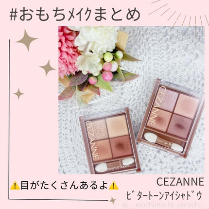 ビタートーンアイシャドウ/CEZANNE/パウダーアイシャドウを使ったクチコミ(1枚目)