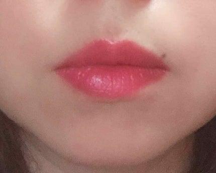 ルージュ ヴォリュプテ シャイン/YVES SAINT LAURENT BEAUTE/口紅を使ったクチコミ(2枚目)