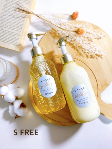 シャンプー シルキースムース/トリートメント シルキースムース /S FREE/市販シャンプーを使ったクチコミ(1枚目)