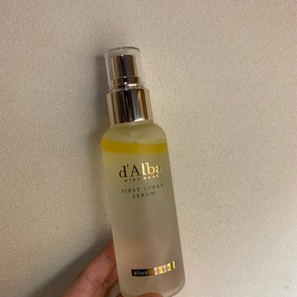 ダルバ ホワイトトリュフファーストスプレーセラム/ダルバ/ミスト状化粧水を使ったクチコミ(1枚目)