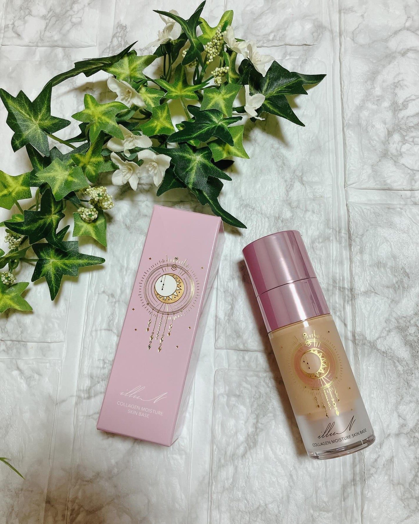 コラーゲンモイスチャースキンベース/illuN/化粧下地を使ったクチコミ(1枚目)