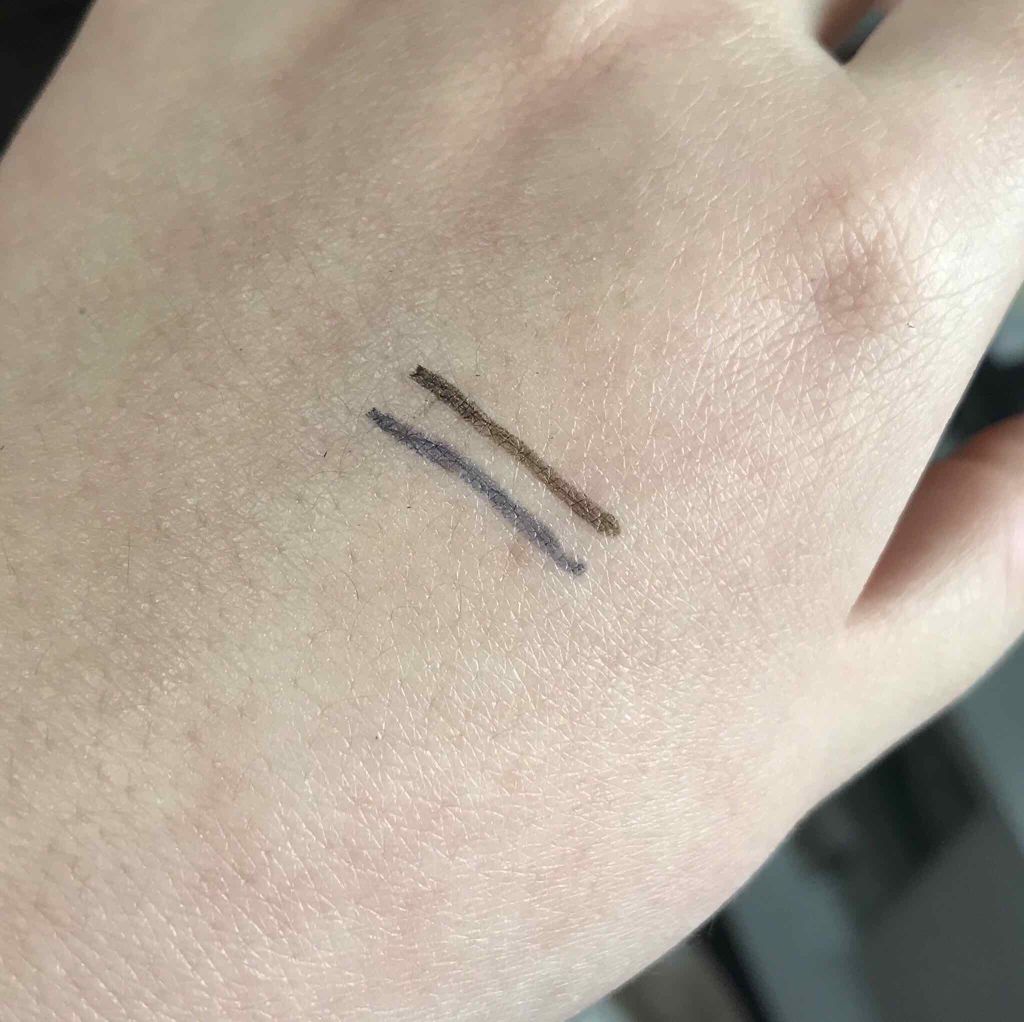 「密着アイライナー」クリームペンシル/デジャヴュ/ペンシルアイライナーを使ったクチコミ（2枚目）