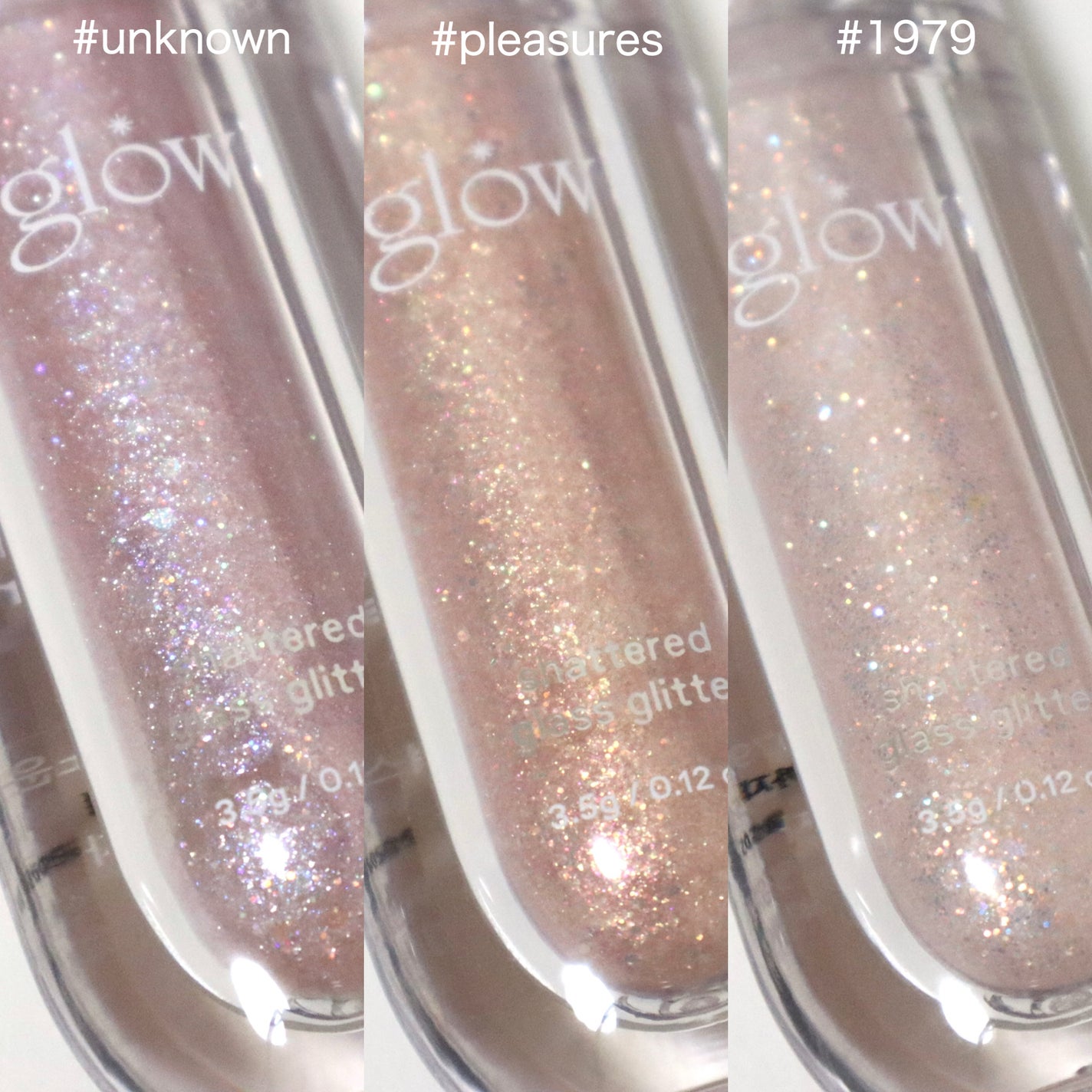 グラスグリッター/glow/グリッターを使ったクチコミ(2枚目)