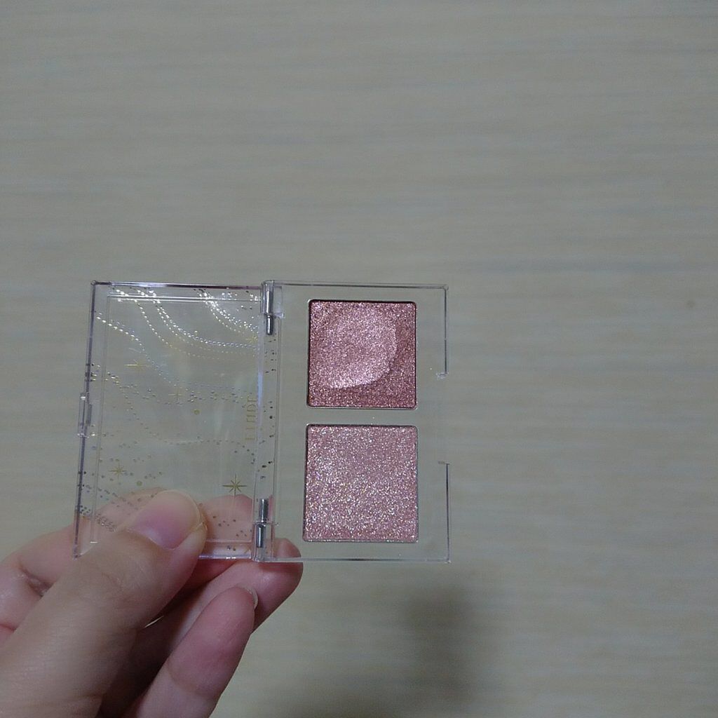 グリッタースノー エアームースアイズパレット/ETUDE/アイシャドウパレットを使ったクチコミ(2枚目)