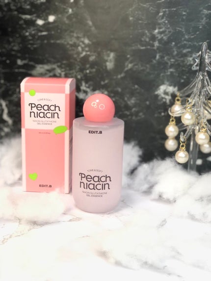 ピーチ ナイアシンアミド GLT ジェルエッセンス/EDIT.B/美容液を使ったクチコミ(1枚目)