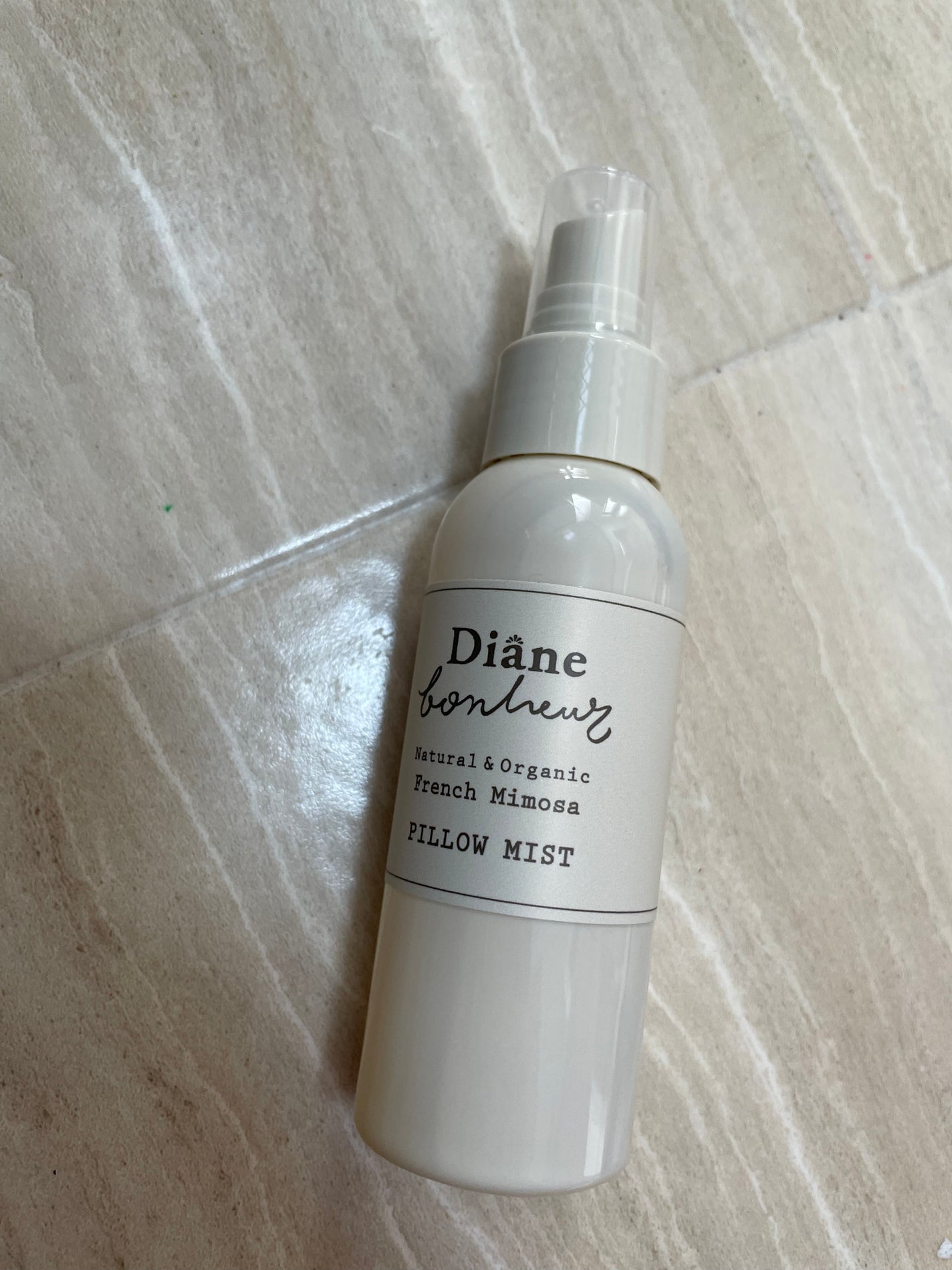 ボヌール おやすみピローミスト フレンチミモザの香り/ダイアン/ファブリックミストを使ったクチコミ(1枚目)
