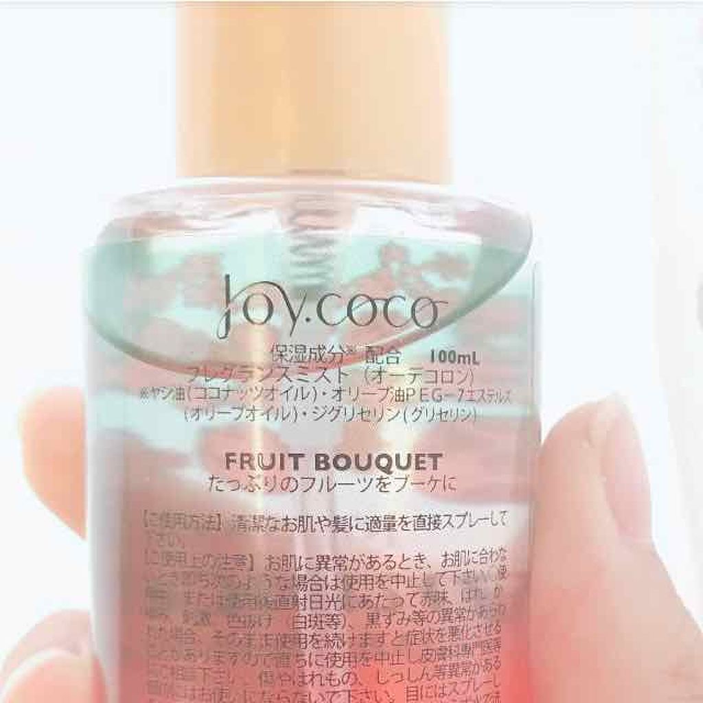 フレグランスミスト/Joy.coco(ジョイココ)/香水(レディース)を使ったクチコミ（2枚目）