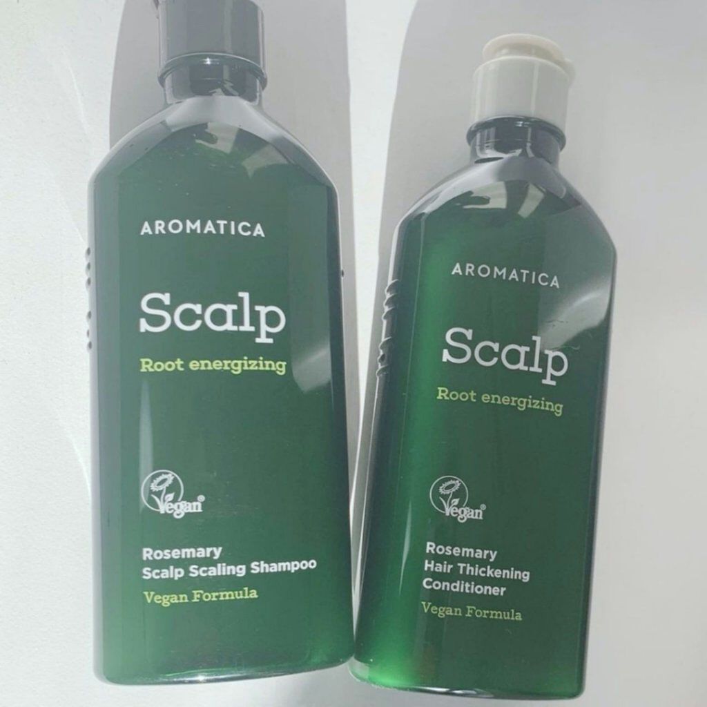 ローズマリー スカルプ シャンプー/コンディショナー﻿/AROMATICA/市販シャンプーを使ったクチコミ（1枚目）