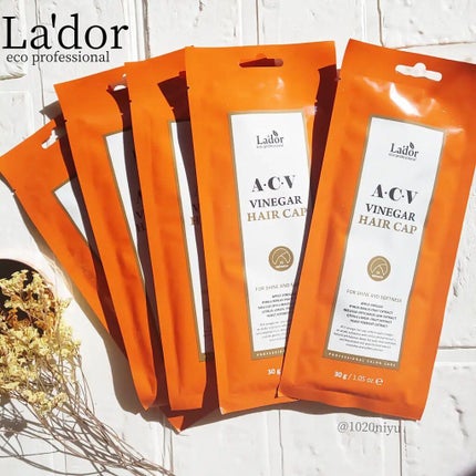 ACV VINEGAR HAIR CAP /La'dor/アウトバストリートメントを使ったクチコミ(2枚目)