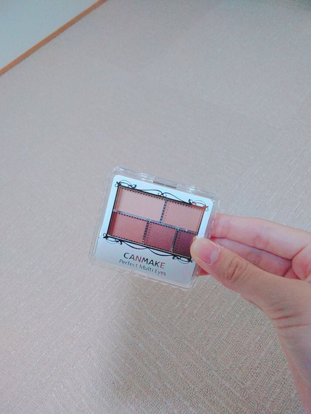 パーフェクトマルチアイズ/キャンメイク/アイシャドウパレットを使ったクチコミ(2枚目)