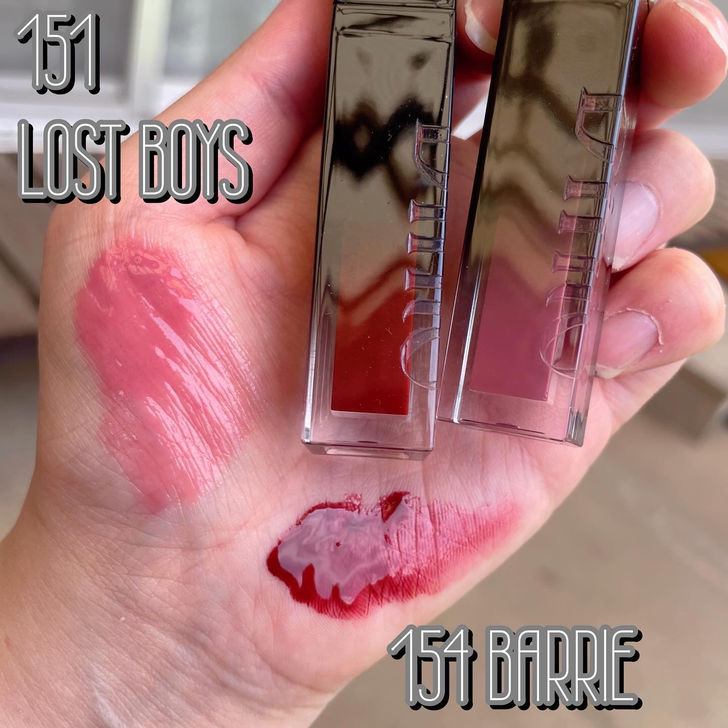 ディープキスド プランピング リップエナメル 154 Barrie/Dinto/リップグロスを使ったクチコミ（1枚目）