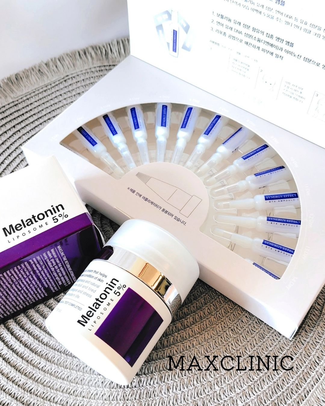 BTXクリームアンプル/MAXCLINIC/フェイスクリームを使ったクチコミ（1枚目）