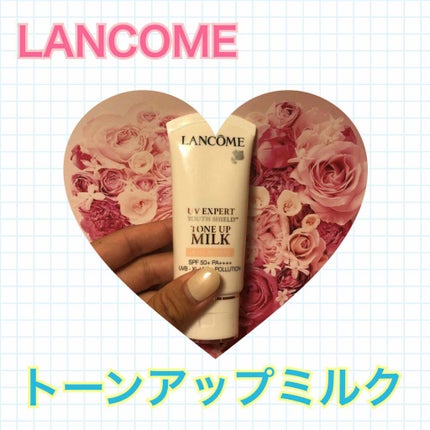 UV エクスペール トーン アップ ローズ/LANCOME/日焼け止め・UVケアを使ったクチコミ(1枚目)