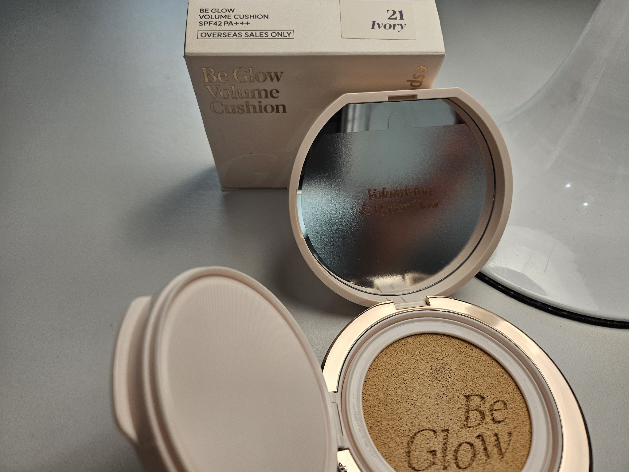 エスポア ビーグロー ボリュームクッション/espoir/クッションファンデーションを使ったクチコミ（2枚目）