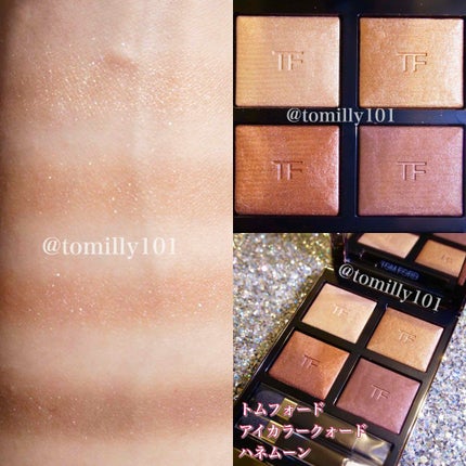 アイ カラー クォード/TOM FORD BEAUTY/アイシャドウパレットを使ったクチコミ(4枚目)