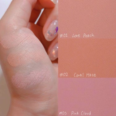 dasique パステルブラッシャーのクチコミ「ふんわりパステルカラーが可愛い🥺💓💓
♢﻿デイジーク/Pastel Blusher

やや白み.....」（2枚目）