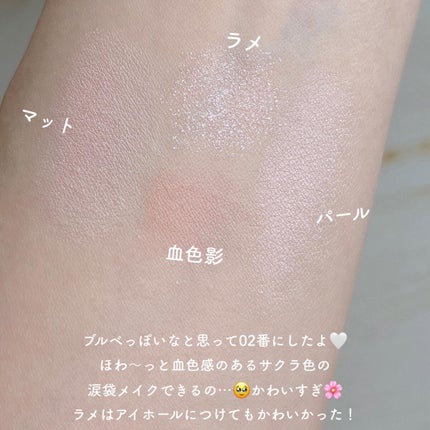 プランぷくコーデアイズ/キャンメイク/パウダーアイシャドウを使ったクチコミ(4枚目)