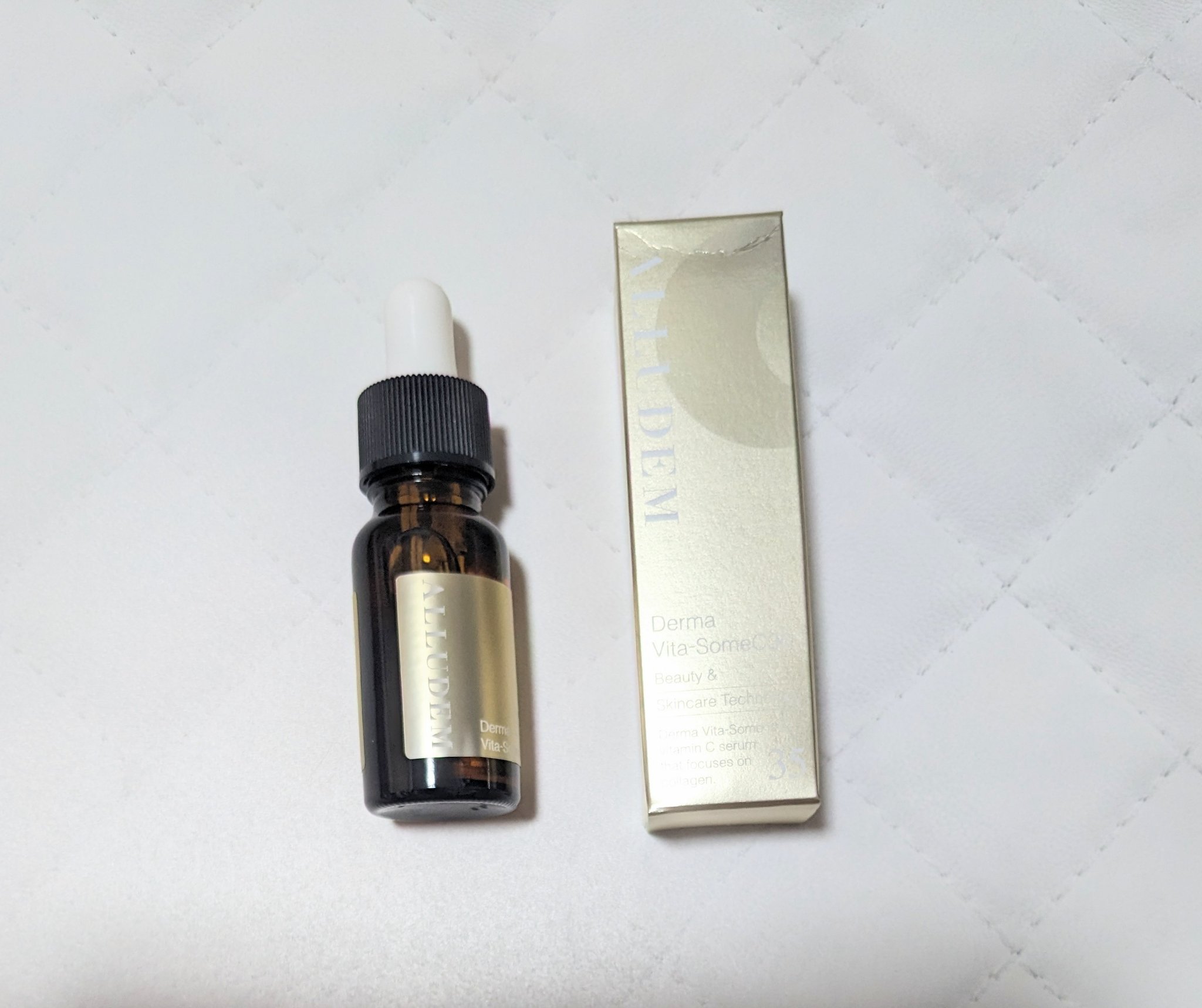 ダーマビタソームC35/ALLUDEM/美容液を使ったクチコミ（2枚目）