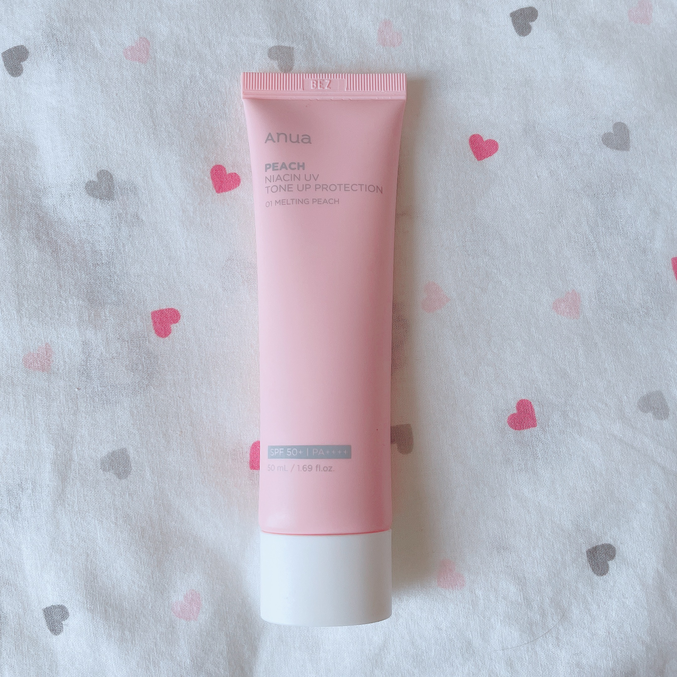 桃ナイアシン UVトーンアッププロテクション/Anua/化粧下地を使ったクチコミ（1枚目）
