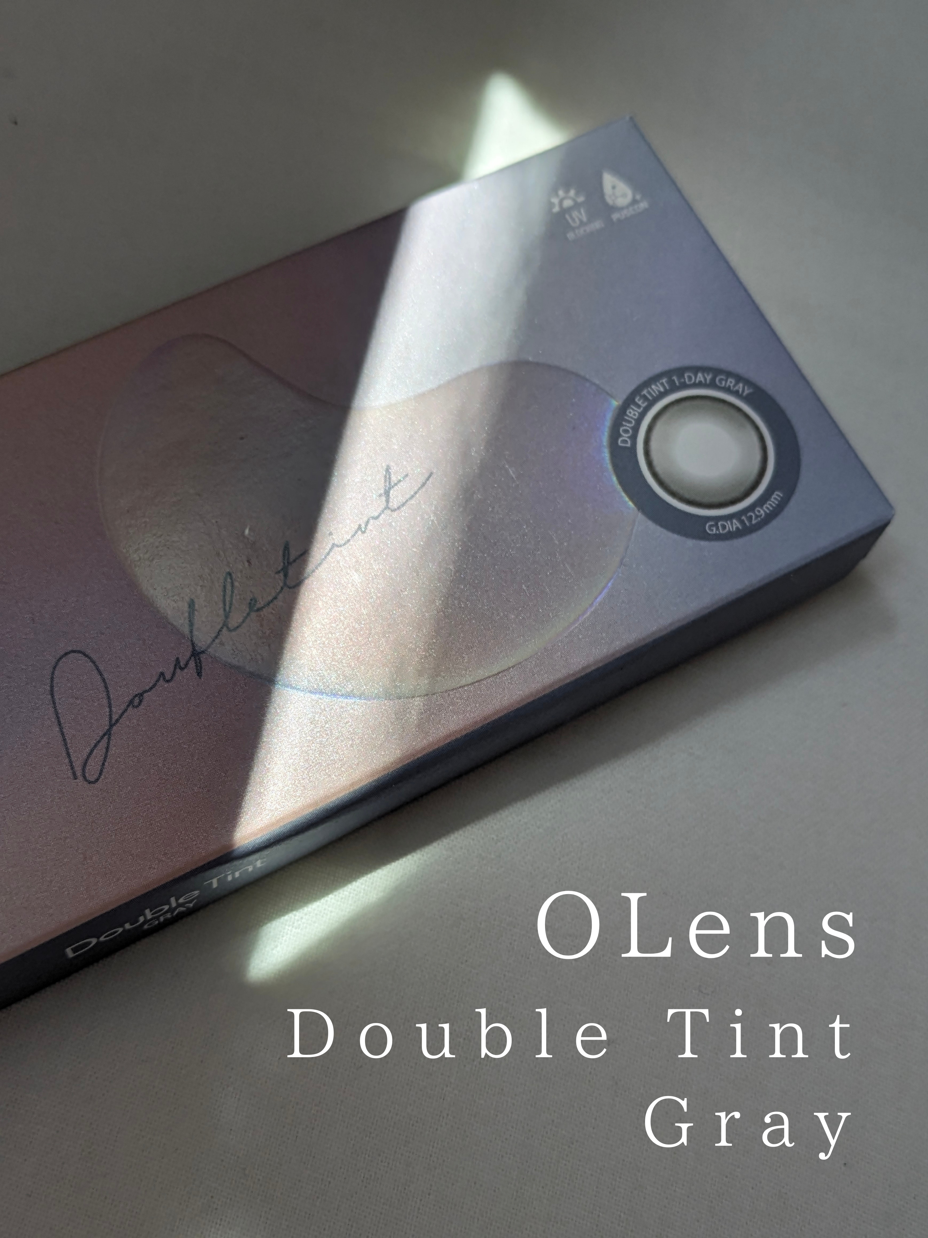 Double Tint 1day/OLENS/カラーコンタクトレンズを使ったクチコミ（2枚目）