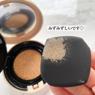 ピュアラディアントプロテクション アクアティックグロー クッションファンデーション SPF50+／PA+++/NARS/クッションファンデーションを使ったクチコミ（4枚目）