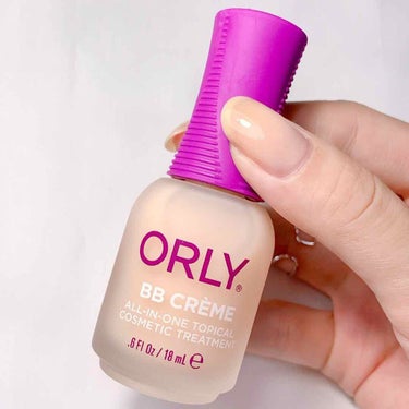 ORLY BBクリームのクチコミ「ORLY BBクリーム #24633 ベアリーヌード


塗る前はかなりオレンジっぽいのかな？.....」（3枚目）