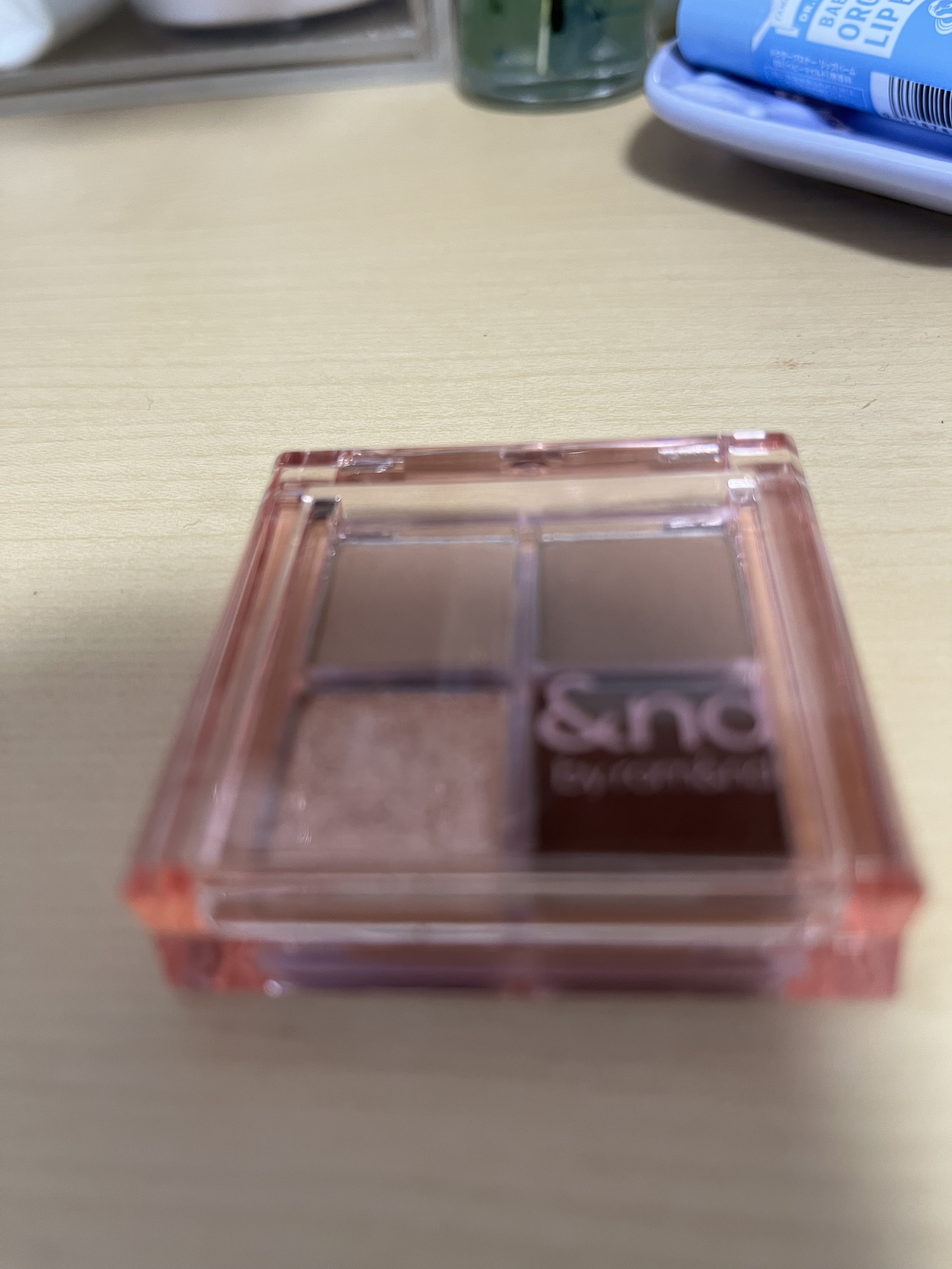 アンドバイロムアンド　メロウアイパレット BR01 ソフトブラウン/&nd by rom&nd/アイシャドウパレットを使ったクチコミ（1枚目）