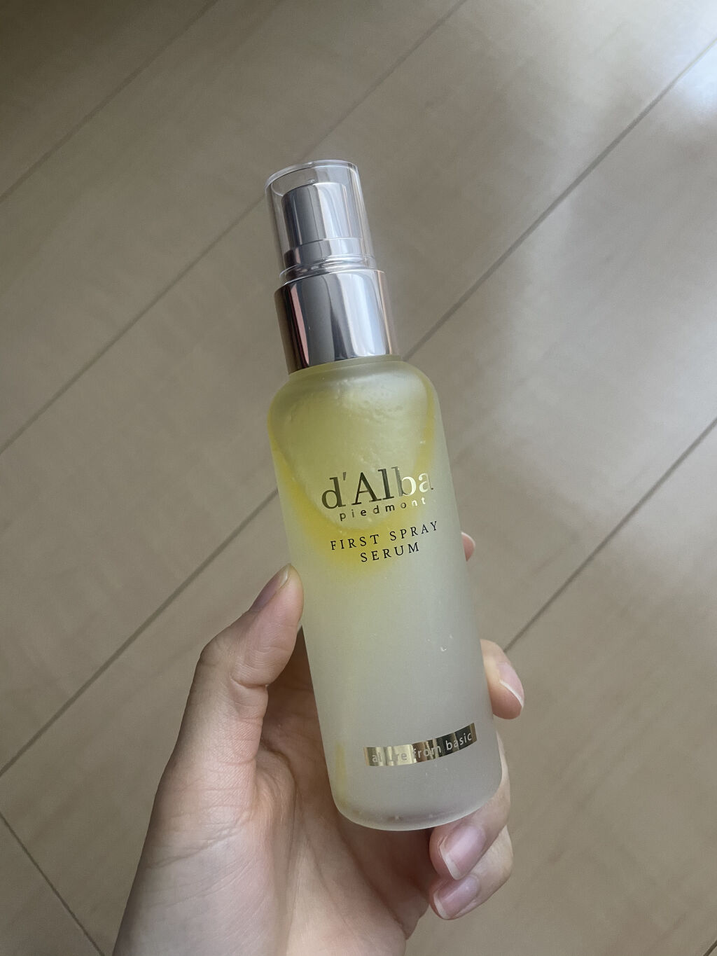 ダルバ ホワイトトリュフファーストスプレーセラム/ダルバ/ミスト状化粧水を使ったクチコミ（2枚目）