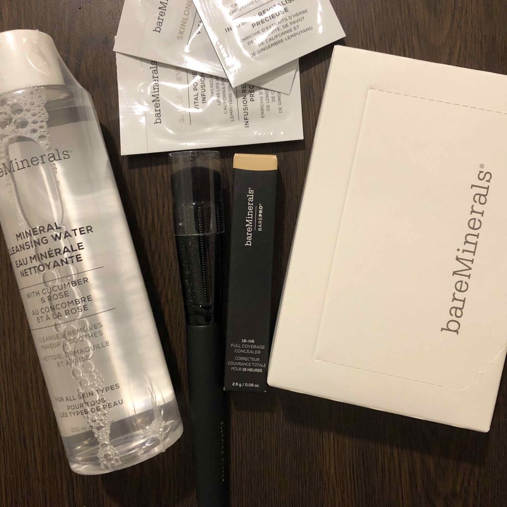 ミネラル クレンジング ウォーター/bareMinerals/クレンジングウォーターを使ったクチコミ（1枚目）