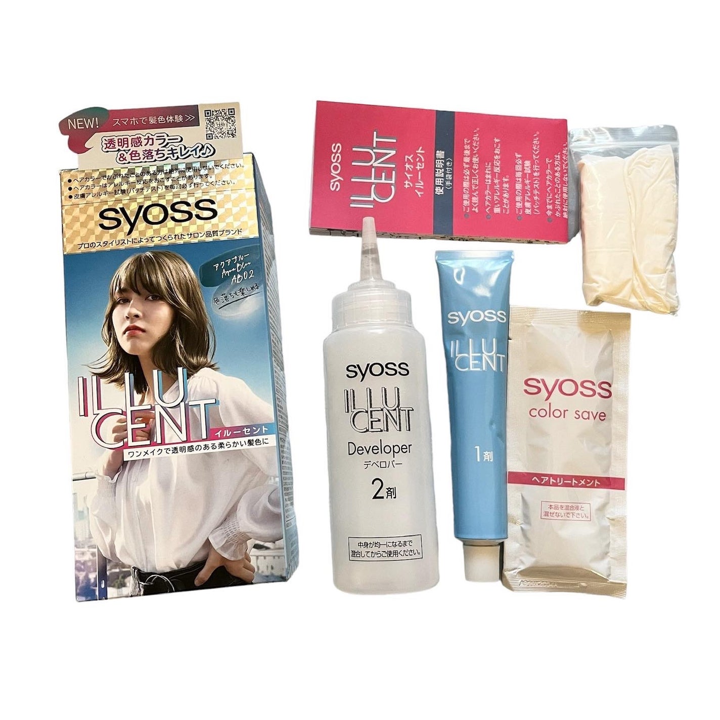 イルーセント ミルキーヘアカラー/サイオス/ヘアカラーを使ったクチコミ(2枚目)