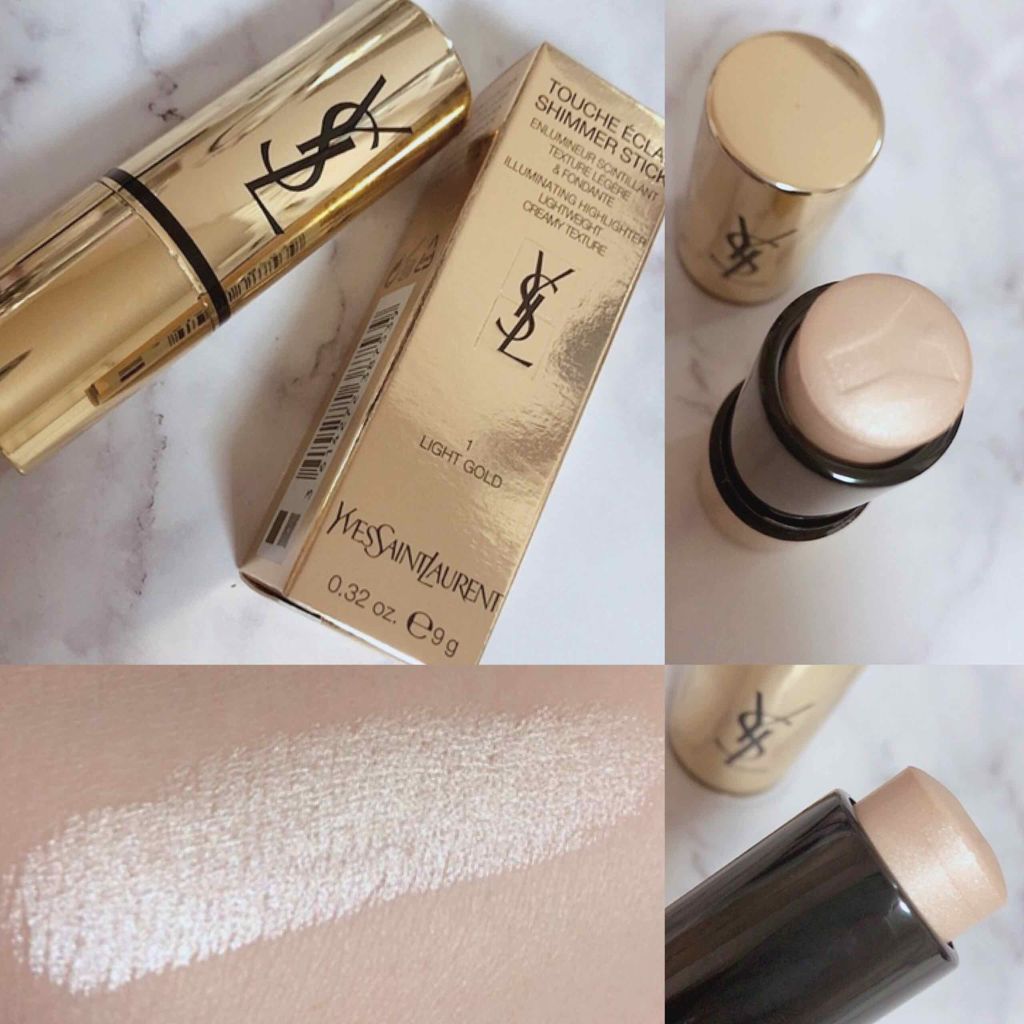 ラディアント タッチ シマー スティック/YVES SAINT LAURENT BEAUTE/ジェル・クリームチークを使ったクチコミ(1枚目)