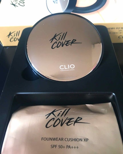 キル カバー ファンウェア クッション エックスピー/CLIO/クッションファンデーションを使ったクチコミ(1枚目)