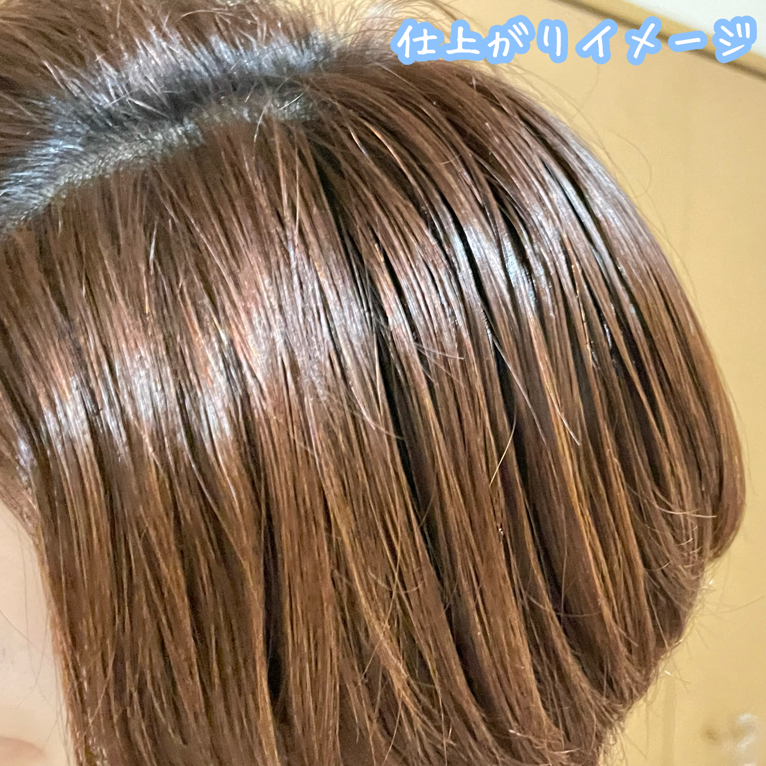 メロウシャンプー/メロウトリートメント/plus eau/市販シャンプーを使ったクチコミ（3枚目）