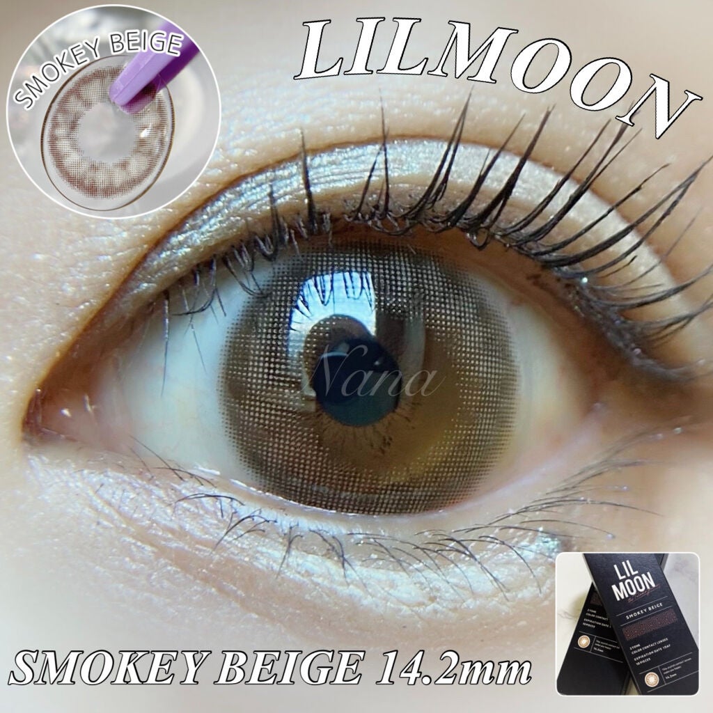 LIL MOON 1day/LILMOON/ワンデー(1DAY)カラコンを使ったクチコミ(1枚目)