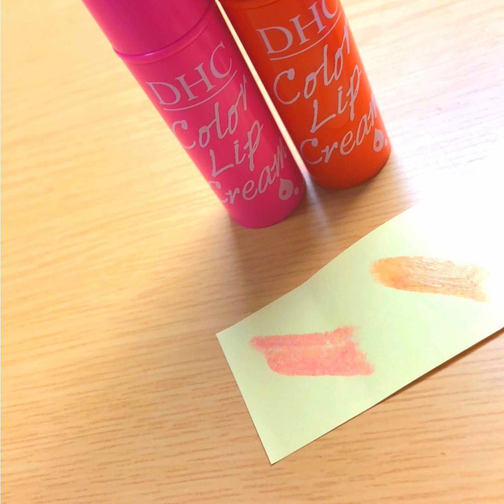 濃密うるみカラーリップクリーム/DHC/リップクリームを使ったクチコミ(2枚目)
